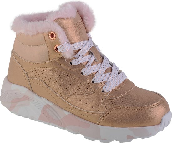 Skechers Uno Lite - Camo Dazzle 310485L-GDPK, voor meisje, Goud, Sneakers, maat: 29