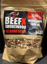 BEEFX Smokewood - Beech Chips 1kg
