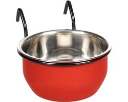 Flamingo Avaro - Eet- En Drinkpot Knaagdier;vogel - Eet- En Drinkpot Avaro Haak Rood 150ml 8cm - 1st