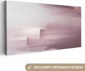 Canvas - Schilderij - Olieverf - Abstract - Kunst - 80x40 cm - Wanddecoratie - Wonen