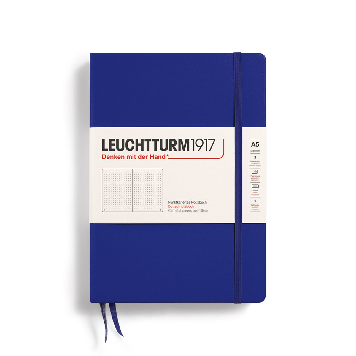 Leuchtturm1917 - notitieboek - A5 Medium - dotted ink - Notebook - 4004117643958