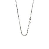 SILK Jewellery - Zilveren Collier / Ketting - Fox - 169.80 - Maat 80