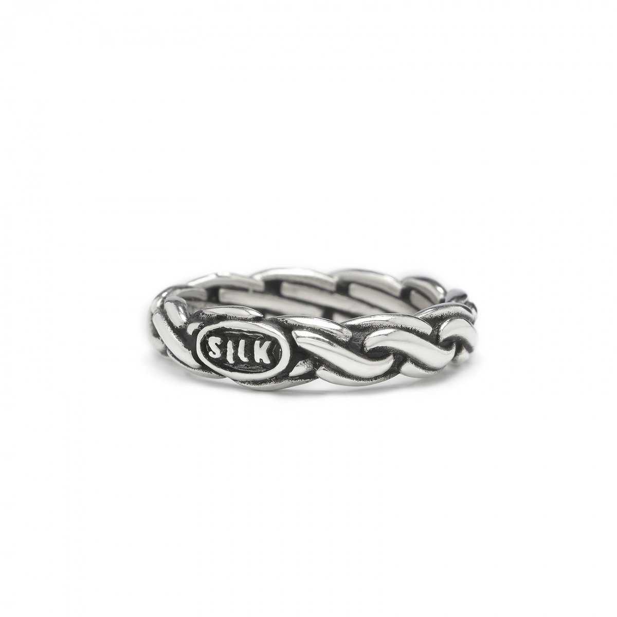 SILK Jewellery - Zilveren Ring - Breeze - 154.19 - Maat 19,0