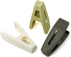 Concorde wasknijpers -10x - kleurenmix - kunststof - 7 cm