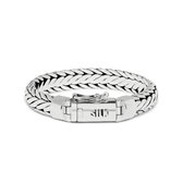SILK Jewellery - Zilveren Armband - Zipp - 379.22 - Maat 22