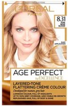 L’Oréal Paris Excellence Age Perfect 8.31 - Licht Goud Asblond - Haarverf