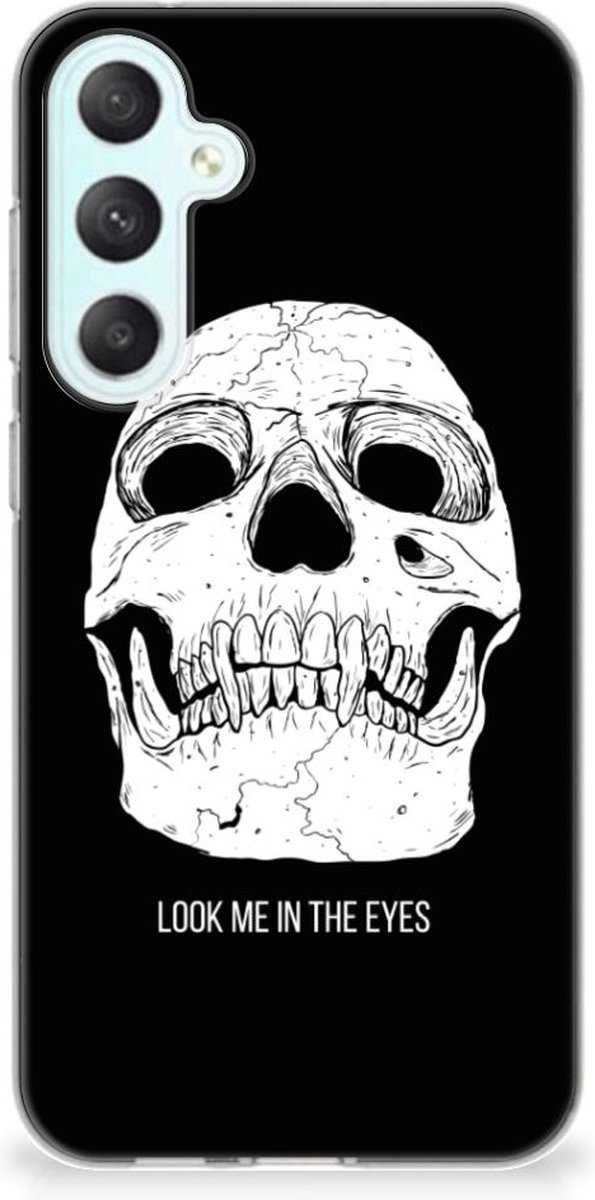 Silicone Back Case Samsung Galaxy S23 FE Skull Eyes