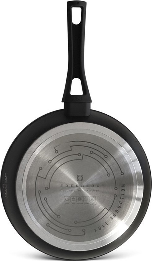Edënbërg Stonetec Line - Hapjespan Keramisch - 18 cm - 3-laags anti-aanbaklaag!
