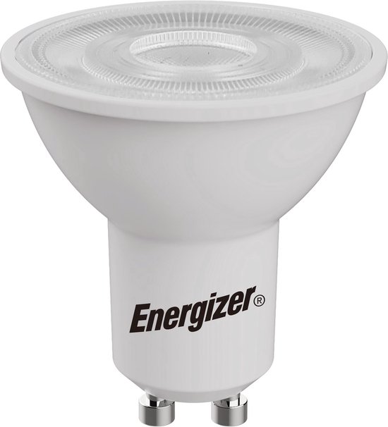 Spot LED économe en énergie Energizer - gu10 - 3,1 Watt - lumière blanc chaud - dimmable - 1 pièce