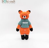 Bobi craft Little Knight Fenix (M) - Knuffel vos 23cm
