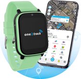One2track Connect NEXT groen- De allerleukste, stoerste & beste GPS horloge kind - Smartwatch kinderen (video)bellen & gebeld worden - GPS tracker kind met nauwkeurige locatie bepaling - Stel veilige zones in - SOS functie - Smartwatch met simkaart