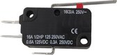 Microrupteur avec levier long 28mm - EV-163123 - 16A 250V - Par 1 Pièce