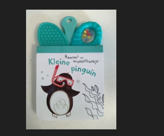 9789463996013 - Rammel- en knabbelboekje, kleine pinguïn