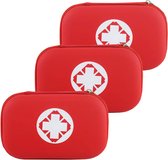 EHBO set - EHBO kit, veiligheidsvest \ First aid bag set as emergency kit refill set for car / autoveiligheidsvest-3 Pack