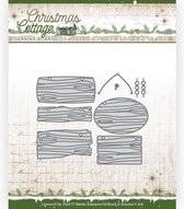 Dies - Jeanine's Art - Christmas Cottage - Wooden Sign Boards