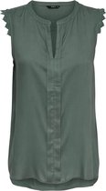 ONLY ONLKIMMI S/L TOP WVN NOOS Dames Tanktop - Maat 36