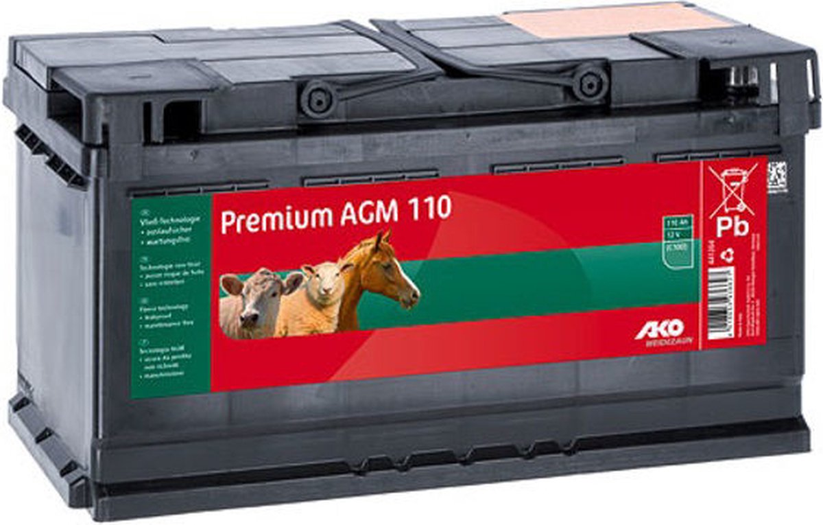AKO Premium AGM vliesaccu 110 Ah