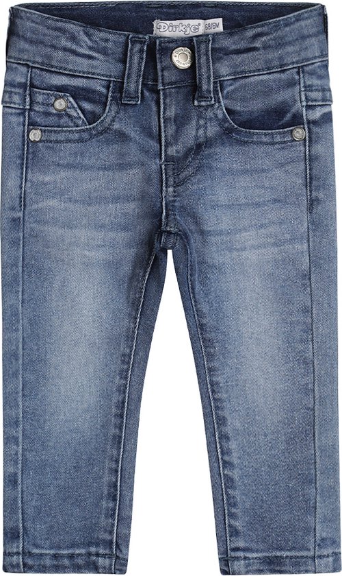 Dirkje R-SMILE Meisjes Jeans - Blue jeans - Maat 110