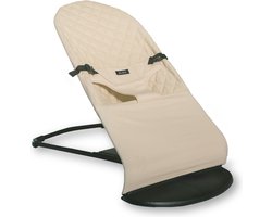 Product: NILBEXÂ® Wipstoel - Baby Bouncer - Schommelstoel Baby - Zand/beige â€“ Ergonomisch - Verstelbaar - Inklapbaar, van het merk 