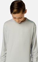 Vapor Apparel - UV-shirt met lange mouwen voor kinderen - grijs - maat L