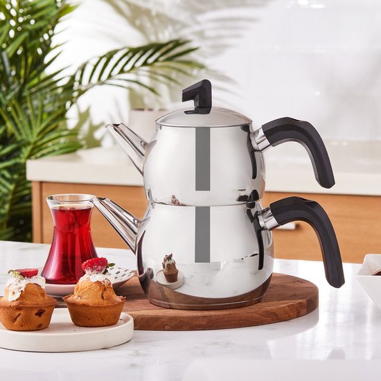 Set à Théière Taille Medium Karaca Belinay / Zwart