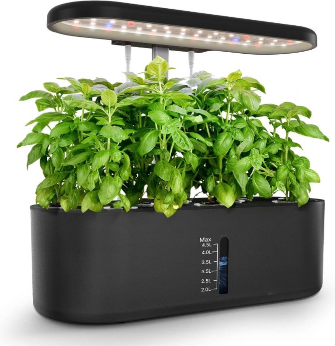 GOLUMUP Smart Garden Hydrocultuurbroeikas, 12 peuters, met led-groeilicht, plantenkiemset met automatische timer, intelligent indoor-tuinsysteem, tuincadeaus