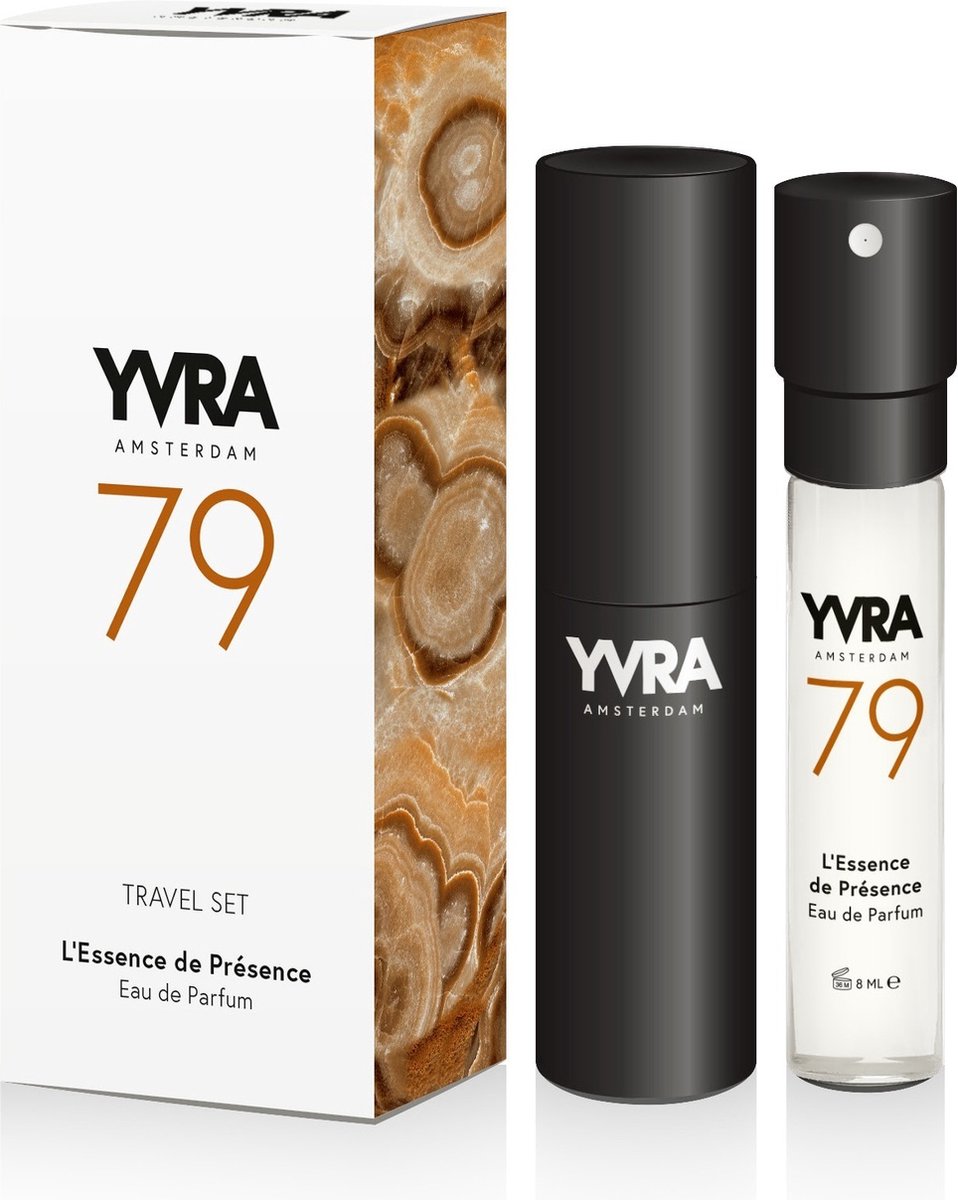 YVRA - 79 L'Essence de Présence Eau de Parfum Travel Set - 2 x 8ml - Heren eau de parfum