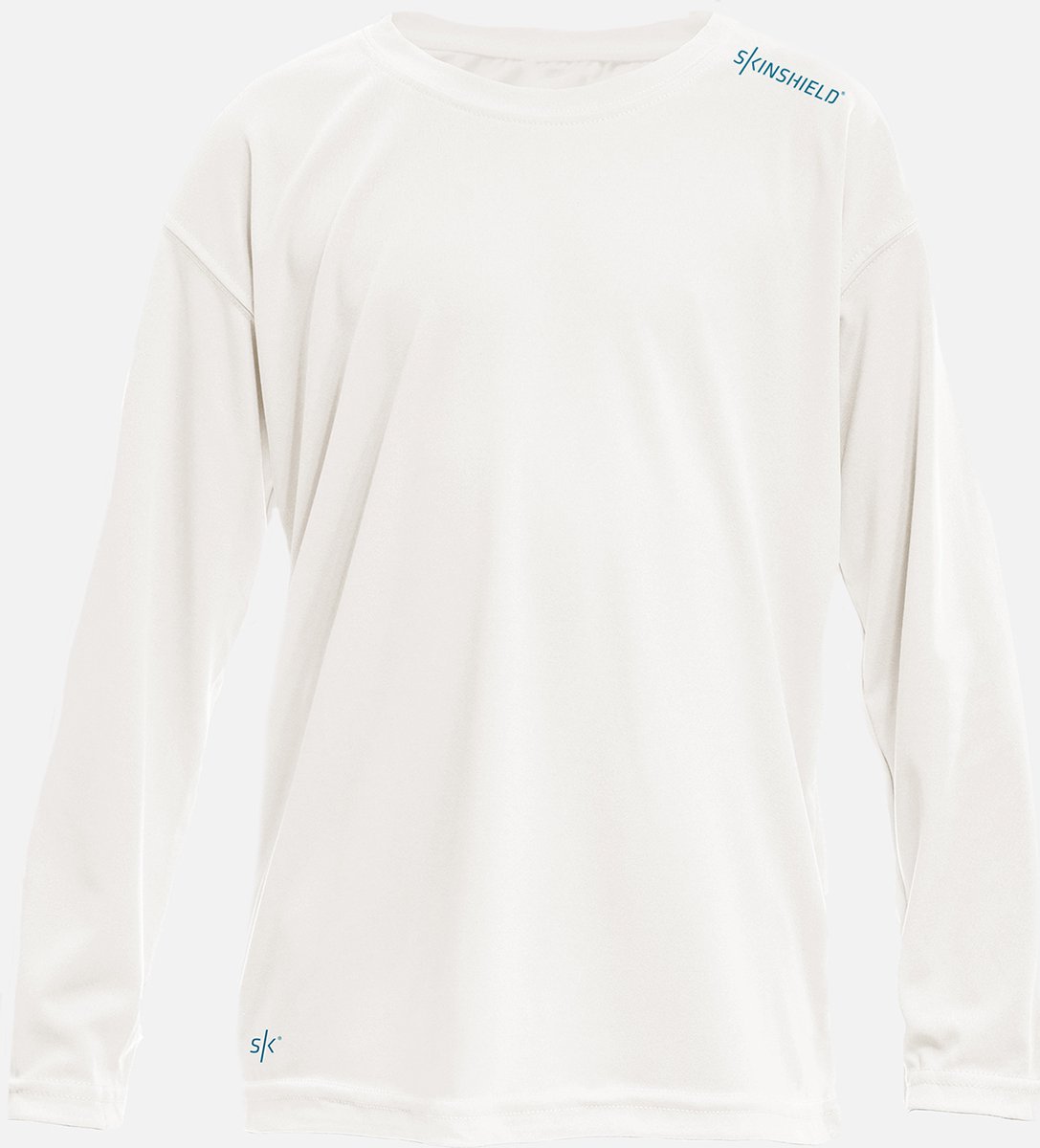 Vapor Apparel - UV - shirt met lange mouwen voor kinderen - wit — afbeelding 5