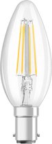 Osram Classic LED B15d Kaars Filament Helder 4W 470lm - 827 Zeer Warm Wit | Vervangt 40W
