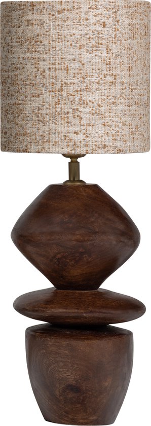 VENUE BASE DE LAMPE DE TABLE + ABAT-JOUR UPVOTE SABLE MELANGE