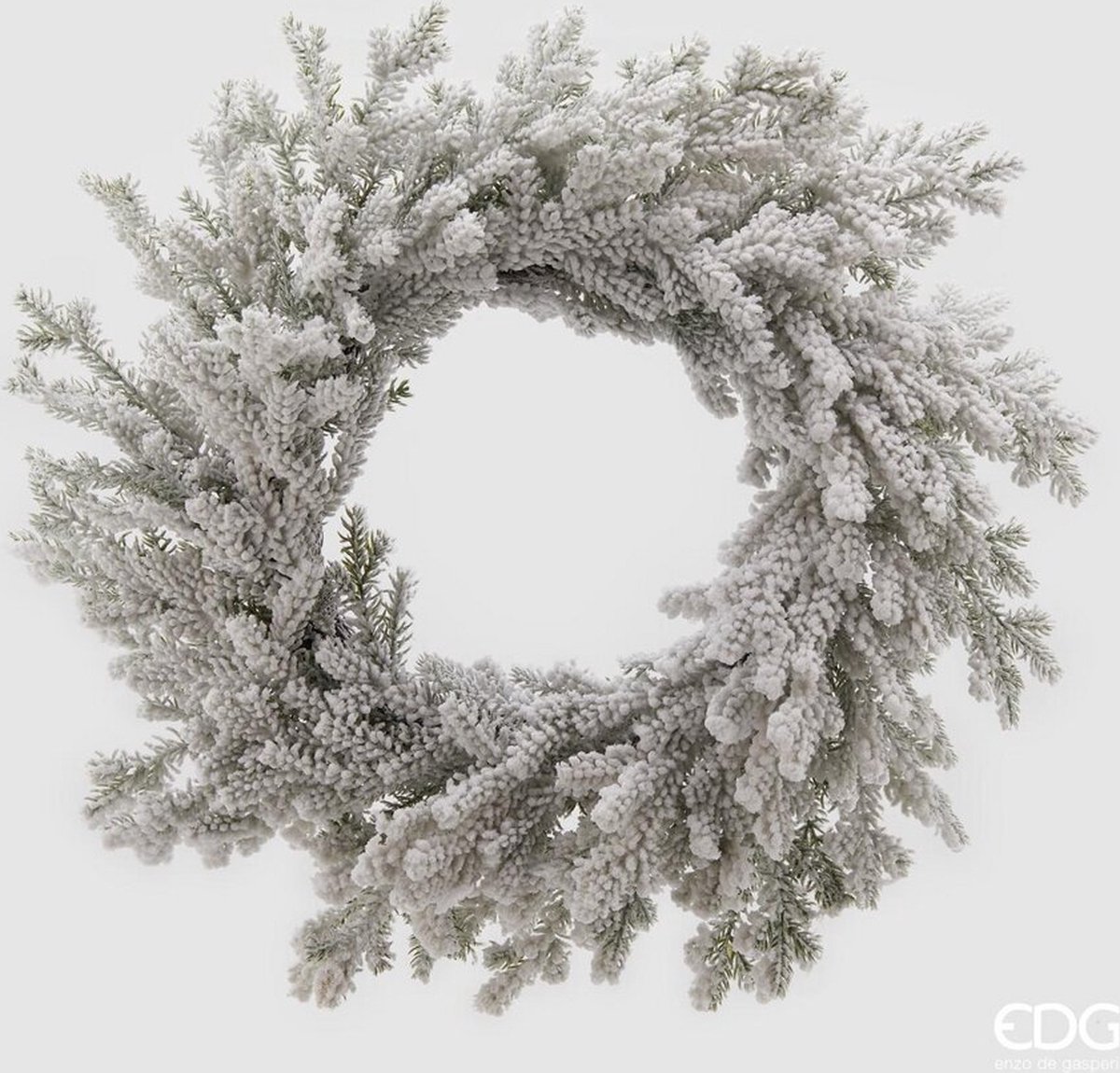 EDG Enzo De Gasperi Kerstkrans Grenen Supersneeuw D55
