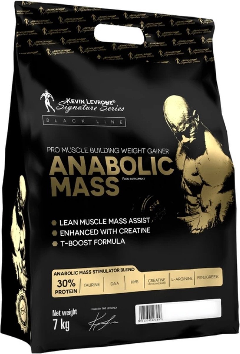 Goedkoopste Kevin Levrone - Levro Anabolic Mass - Mass Gainer - Weight gainer - Met creatine - 7000g - Koekjes met cream