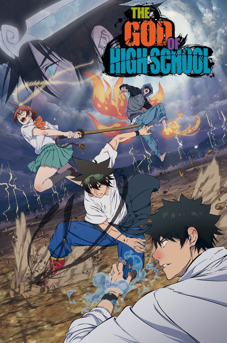 ABYSTYLE Poster The God of High School - Key Visual 61x91,5cm Divers