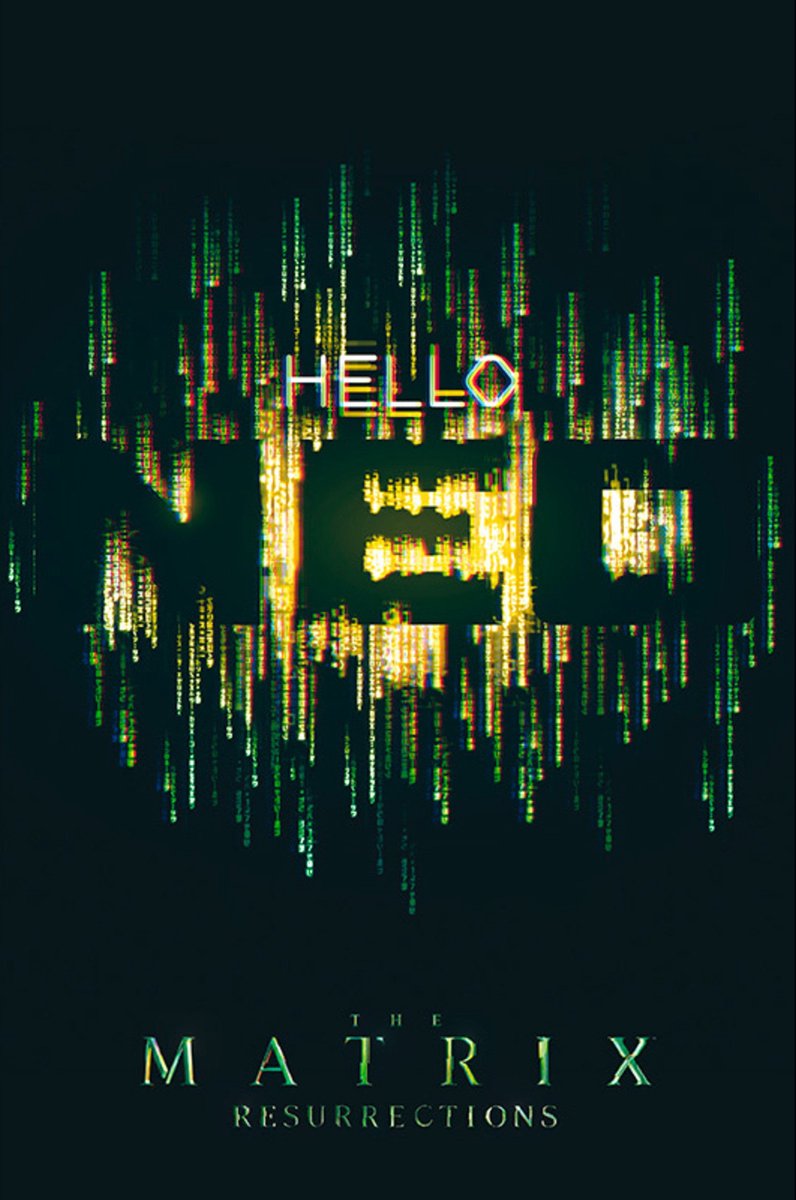 Poster The Matrix - Hello Neo 61x91,5cm