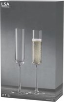 LSA - Verre à Champagne Otis 150 ml Set de 2 Pièces - Glas - Transparent