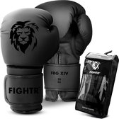 Bokshandschoenen - ideale stabiliteit & slagkracht | Punching handschoenen voor boksen, MMA, Muay Thai, kickboksen & vechtsport | incl. Draagtas, maat 14.