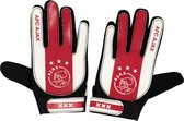Ajax-keepers handschoenen wit-rood