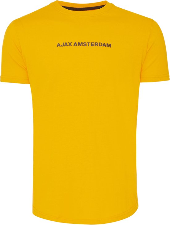 Ajax-t-shirt okergeel Ajax Amsterdam junior
