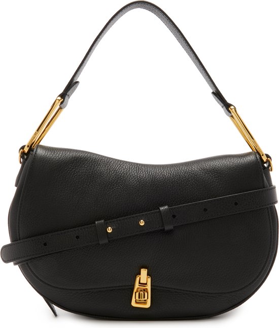 Coccinelle Anais Dames Crossbody tas/Handtas Leer - Zwart