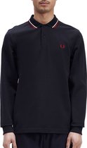 Fred Perry LS Twin Tipped Poloshirt Mannen - Maat S