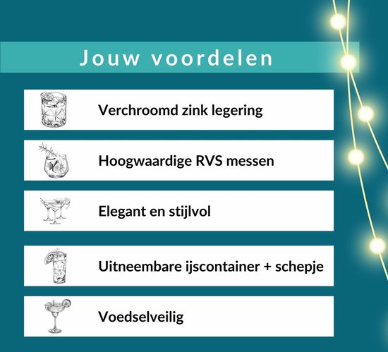 AXIMO IJscrusher met schep - Professionele Ice Crusher - RVS Messen - IJsvergruizer Handmatig van Axi — afbeelding 5