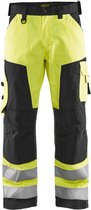 Blåkläder Pantalon de travail High Vis Class 2 Mt C50 Jaune / noir C50