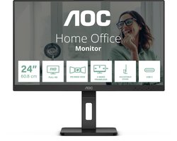 AOC 24P3CV - Full HD USB C Docking Monitor - RJ45 - 24 inch