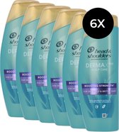 Head & Shoulders DermaXPro Boosting Strength Shampoo - 6 x 300 ml (voor breekbaar haar)