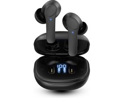 Otiume - Draadloze Oordopjes - Bluetooth Oordopjes - Wireless Earbuds - 32 uur speeltijd - Hi-Fi Sound - Zwart