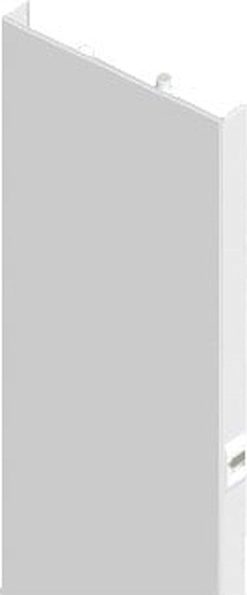 Vasco E-PANEL elektrische Design radiator 40x180cm 750watt Staal Traffic White