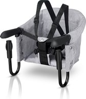 Bol.com Tafelstoel - Poppen Tafelstoeltje - opvouwbaar baby hoge stoel zitverhoging stoel met transporttas ideaal voor thuis en ... aanbieding