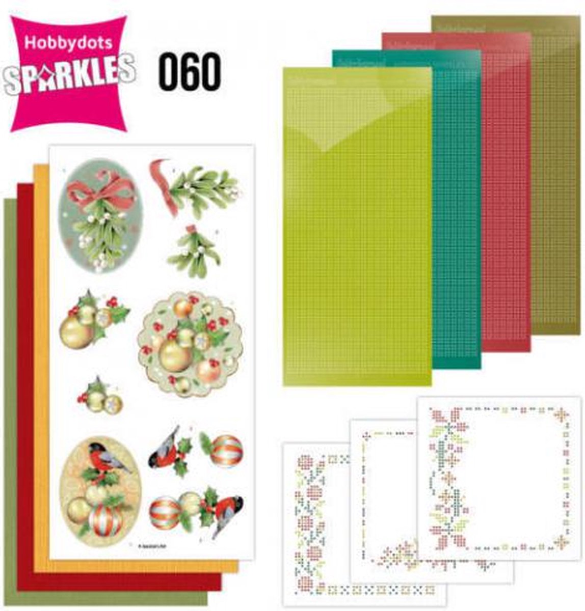 Sparkles Set 60 - Jeanine's Art - Christmas Baubles