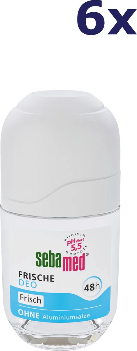 Goedkoopste 6x Sebamed Deo Roll-On Frische deo 50ml