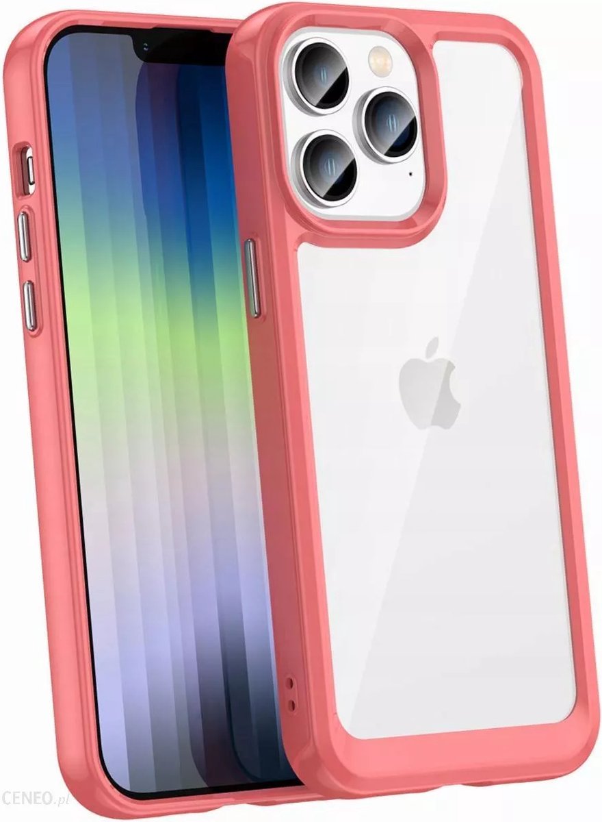 Outer Space - Hoesje voor iPhone 15 Plus - Rood